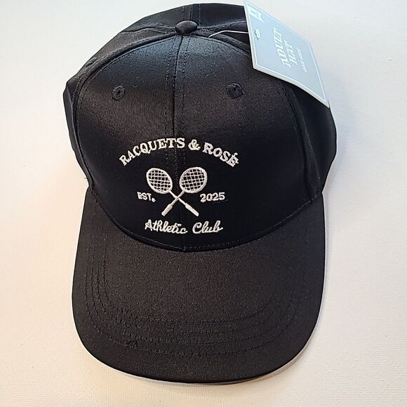Racquets & Rose Athletic Club Black Cap 2025 - Picture 1 of 4